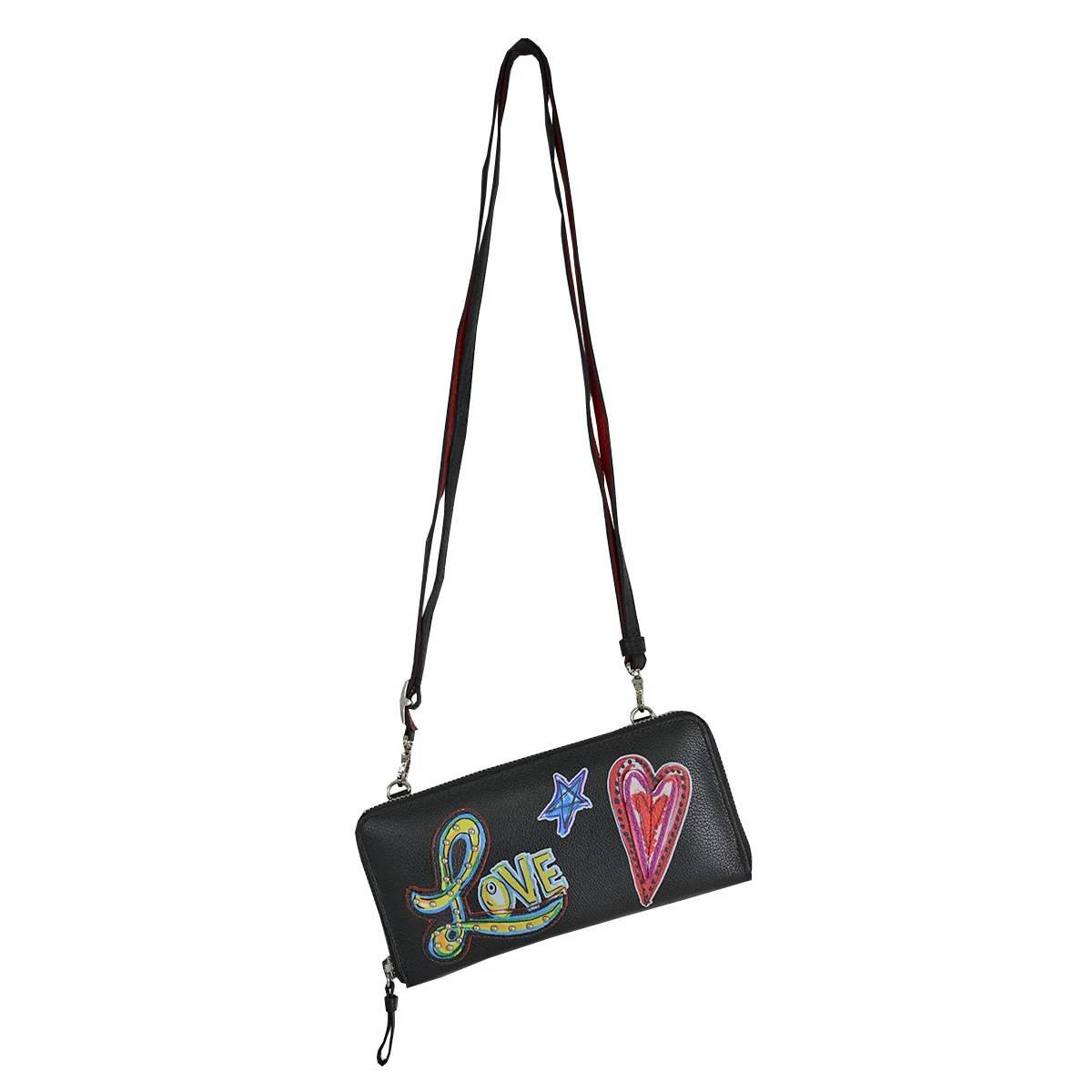 Brighton Love Scribble Black-Multi  Wallet (BLK/MULTI) - Image 3