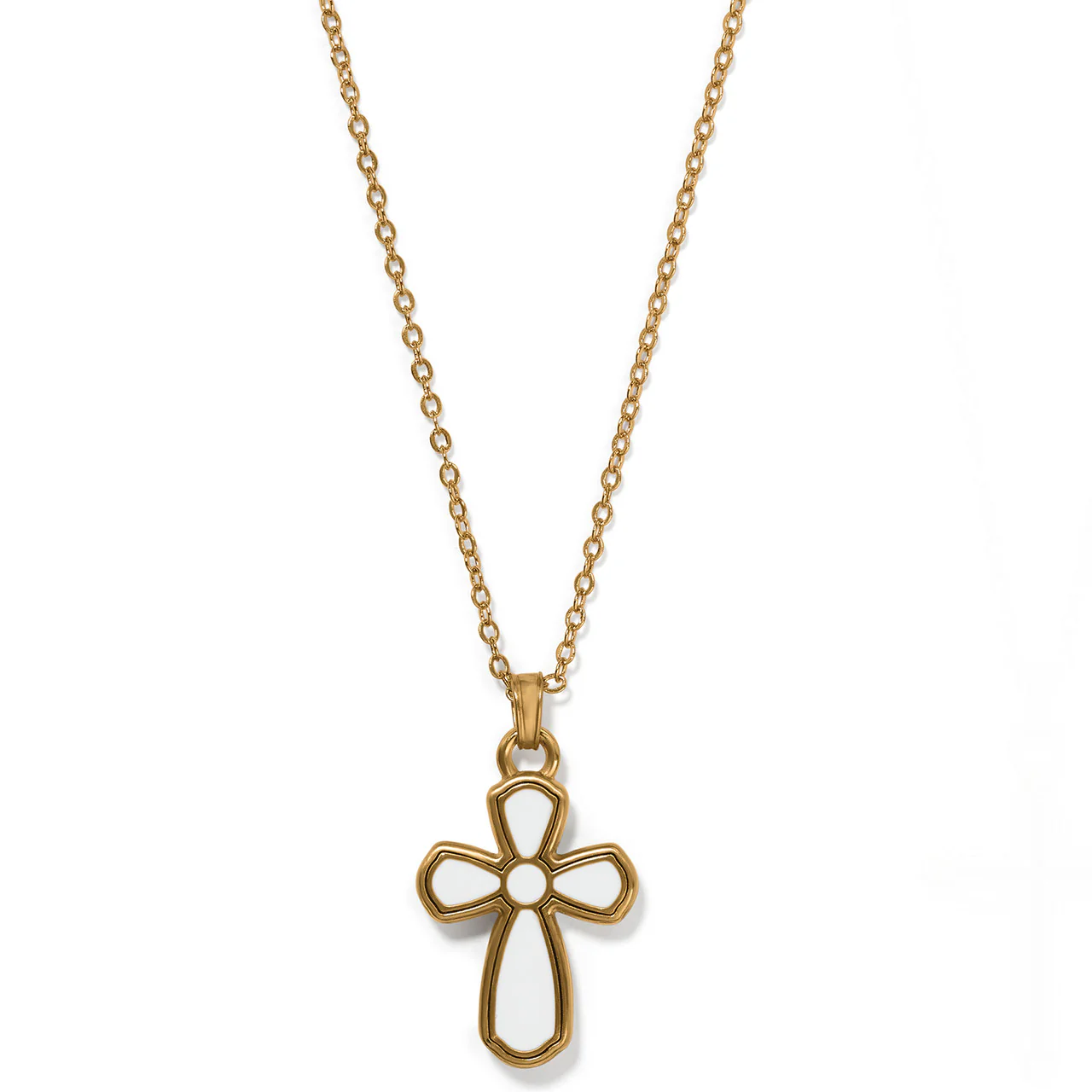 Brighton Majestic Imperial Cross Reversible Gold Necklace - Image 2