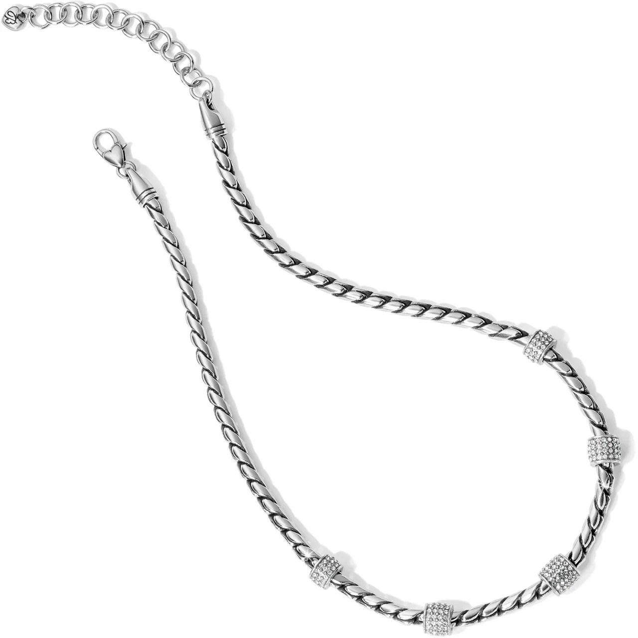 Brighton Meridian Twisted Rope Necklace (SLV) - Image 2
