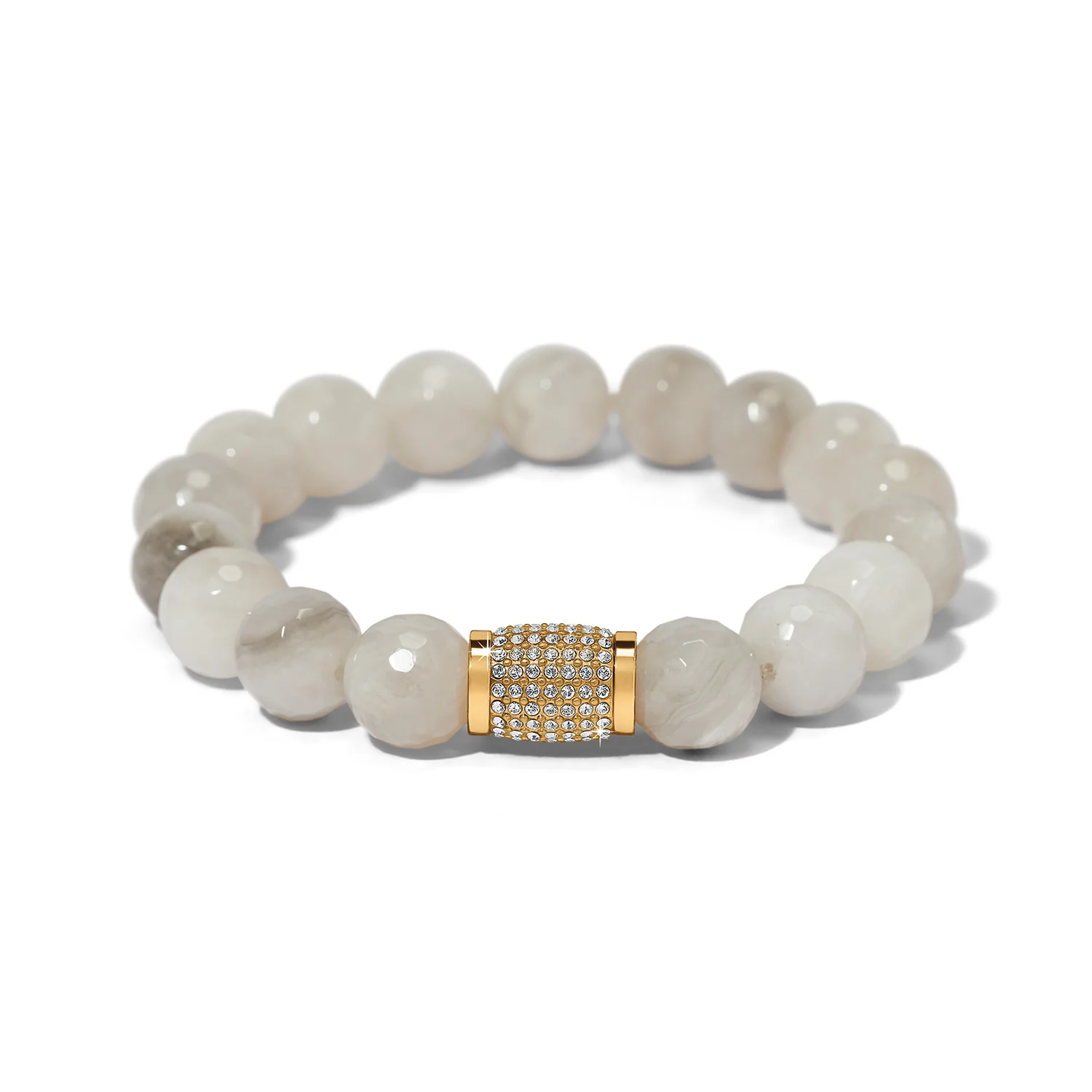 Brighton Meridian Solis White Bead Stretch Bracelet - Image 2
