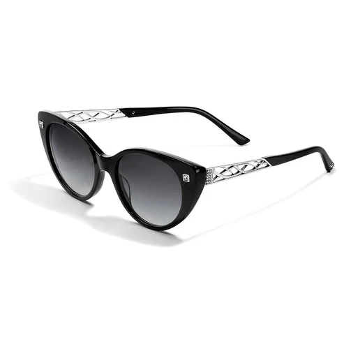 Brighton Meridian Zenith Sunglasses (BLK/SLV) - Image 2