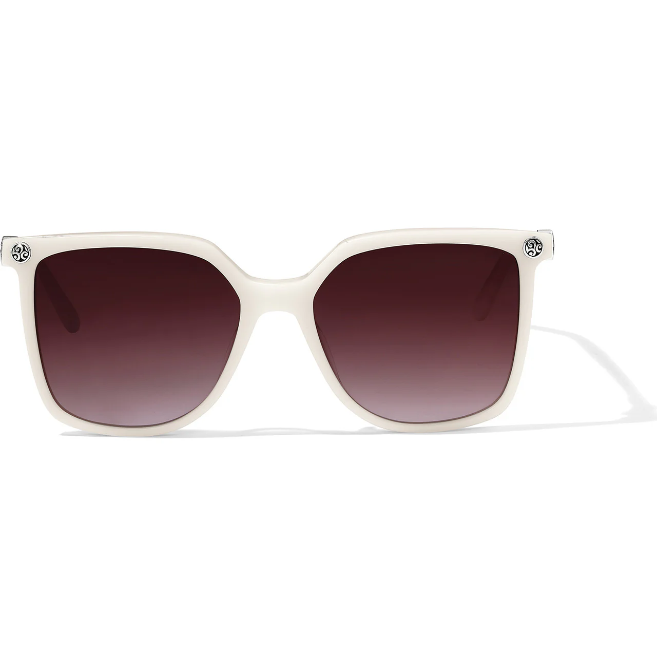 Brighton Mingle Sunglasses (WHT/SLV) - Image 2