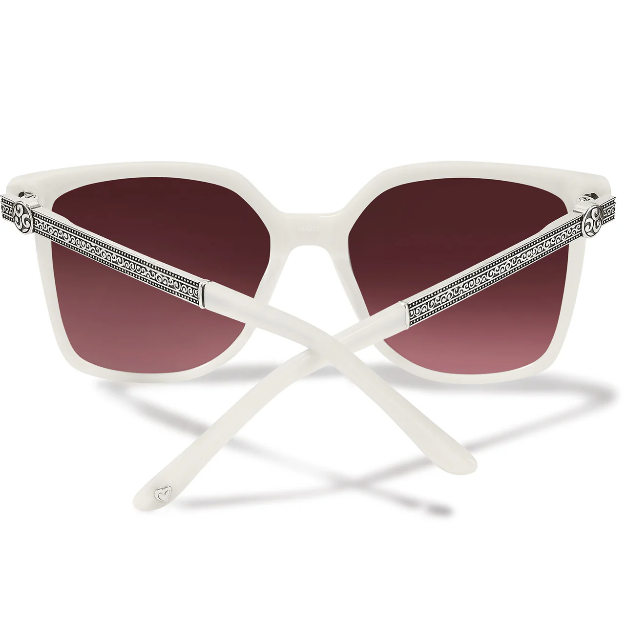 Brighton Mingle Sunglasses (WHT/SLV) - Image 3