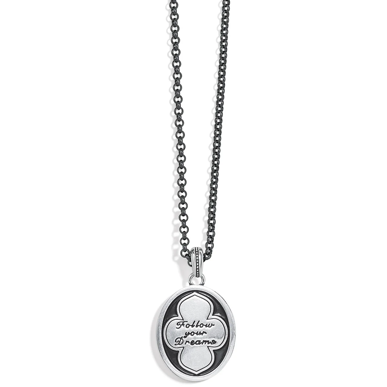Brighton Monarch Dream Two-Tone Necklace - Image 2