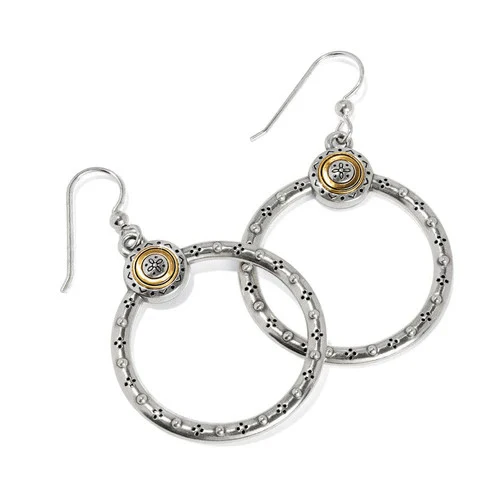 Brighton Mosaic Two-Tone French Wire Earrings (JA9924)