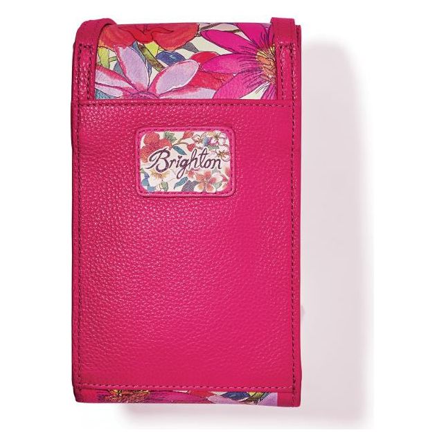 Brighton Paradise Garden Phone Organizer Crossbody (PNK) - Image 4