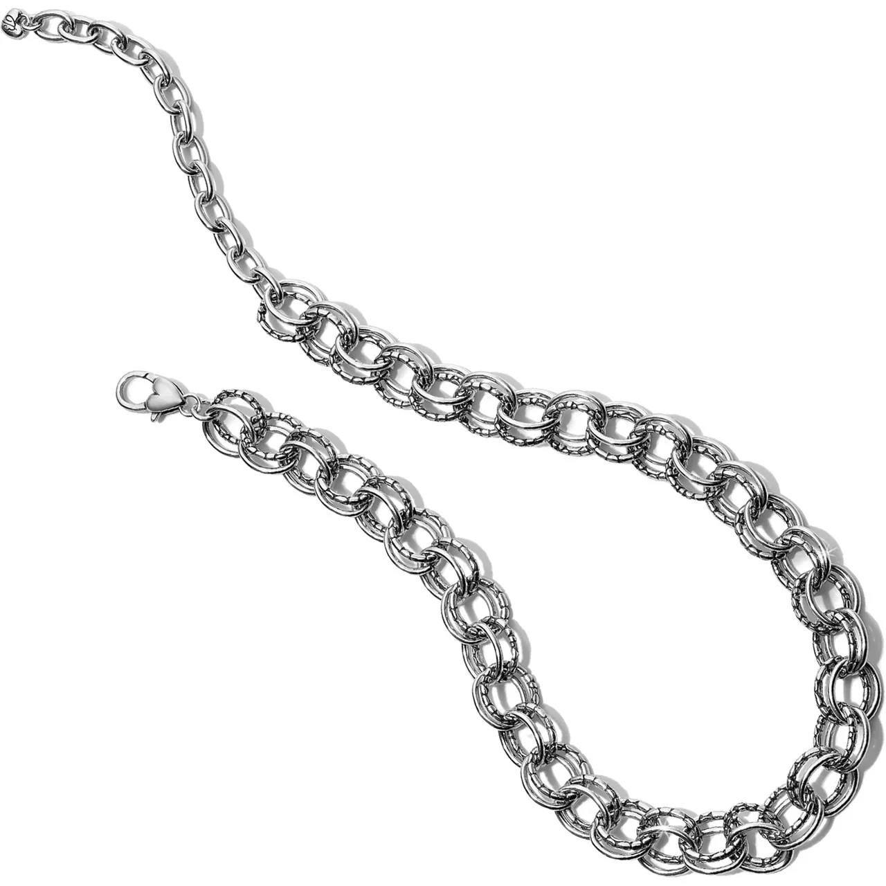 Brighton Pebble Link Necklace (SLV) - Image 3