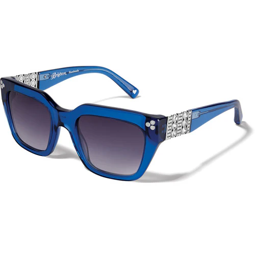 Brighton Pebble Medali Sunglasses (A13210) BLU - Image 4
