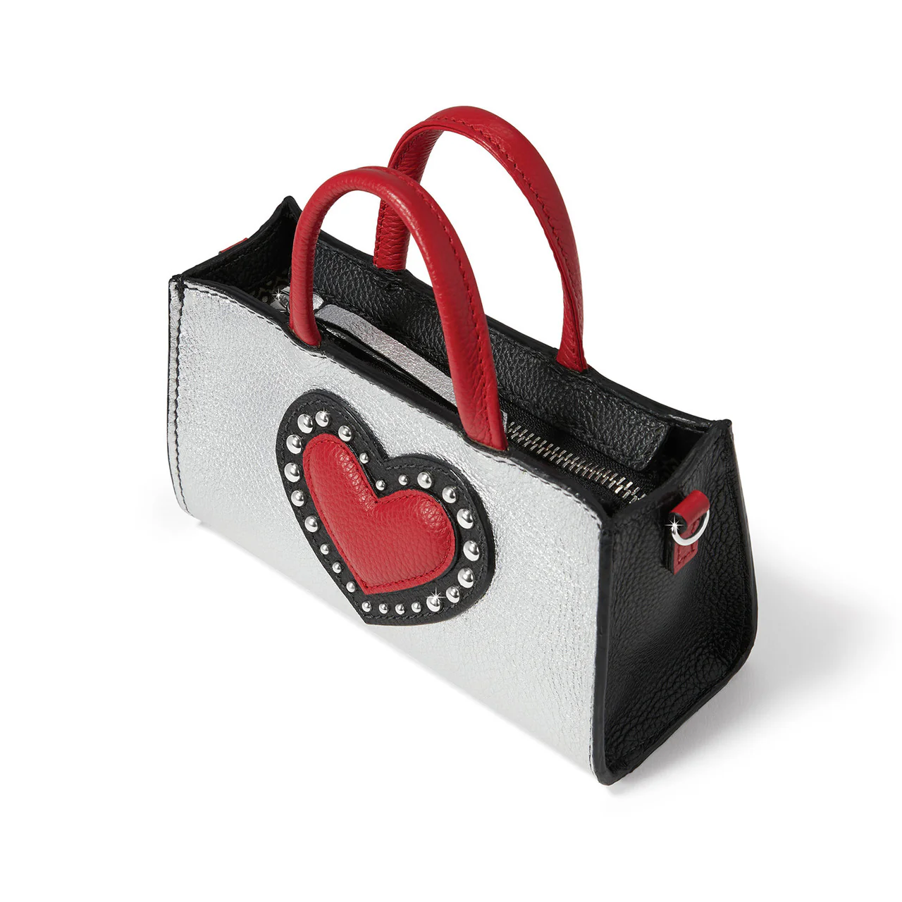Brighton Pop Star Petite Crossbody Bag (WHT/RED/BLK) - Image 2