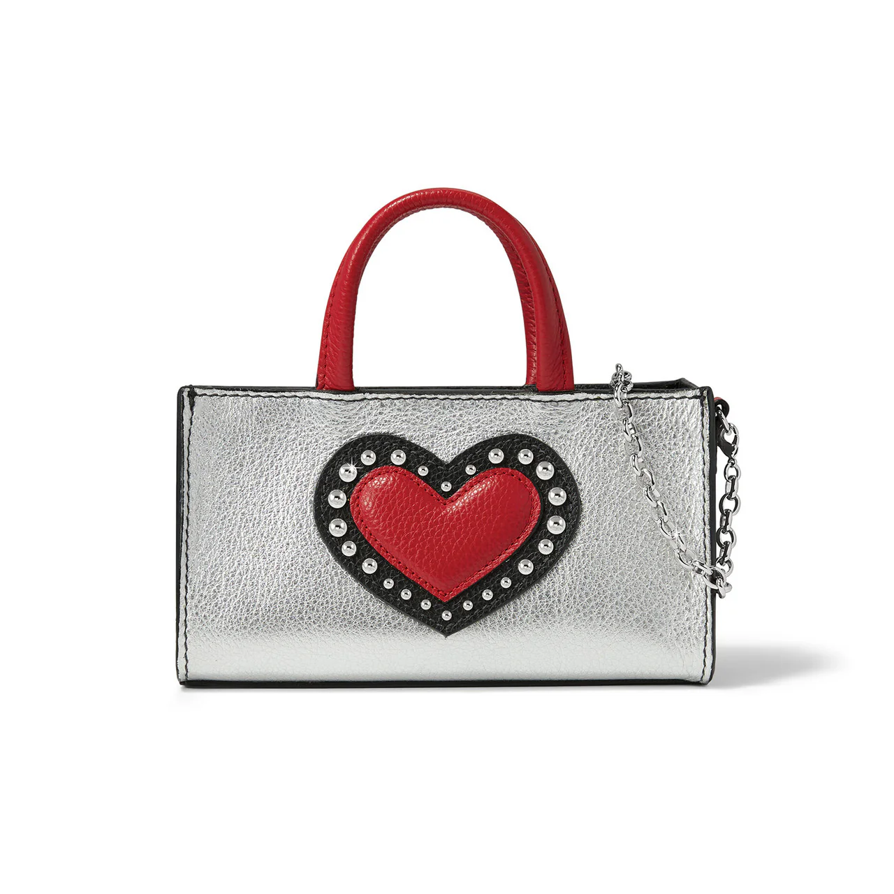 Brighton Pop Star Petite Crossbody Bag (WHT/RED/BLK) - Image 5