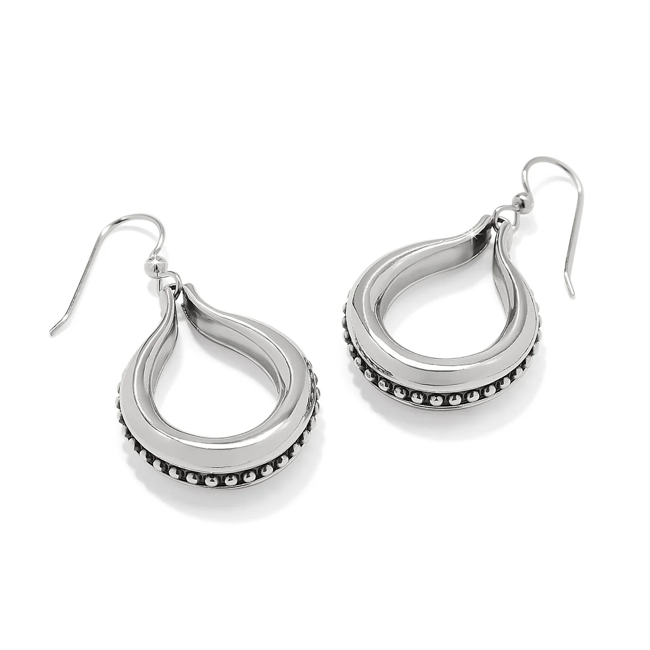 Brighton Pretty Tough Arch French Wire Earrings (SLV)