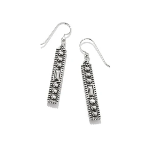Brighton Pretty Tough Topaz Gem French Wire Earrings (SLV) - Image 2