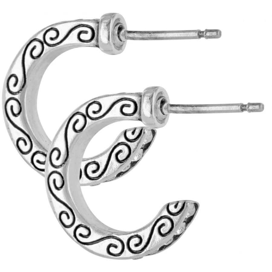 Brighton Secret of Love Mini Hoop Earrings - Image 2