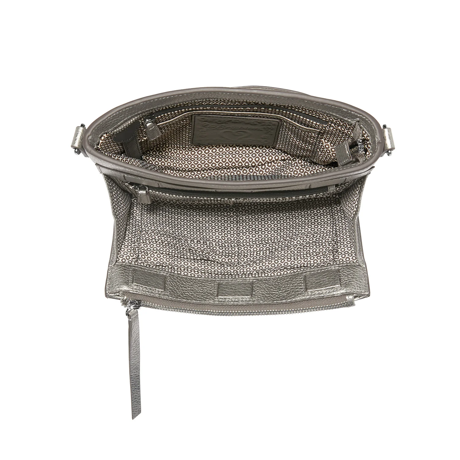 Brighton Jordyn Cross Body Organizer (Titanio) - Image 2