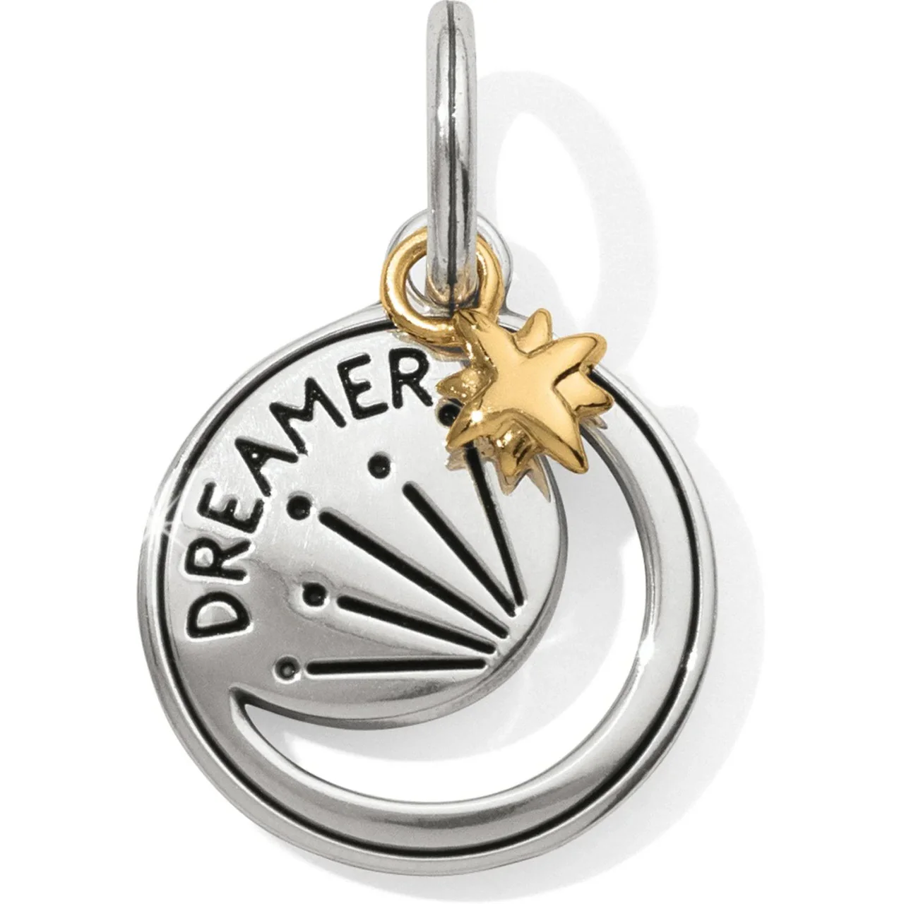 Brighton Shadowshine Moon Two-Tone Amulet/Charm - Image 2