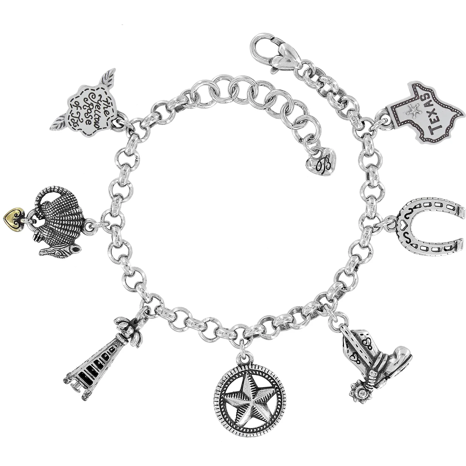 Brighton State of Texas Charm Bracelet - Image 2