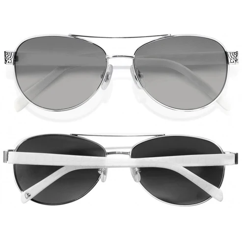 Brighton Sugar Shack Metal Aviator Sunglasses (A12092) - Image 2