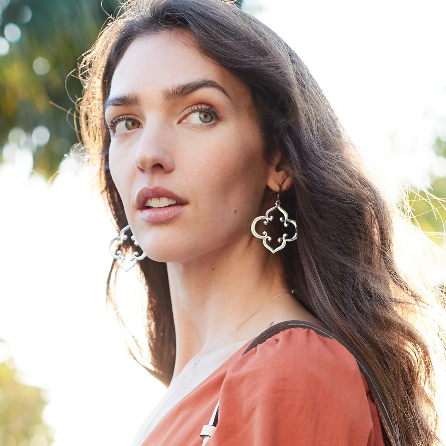 Brighton Toledo Statement Earrings (SLV) - Image 2