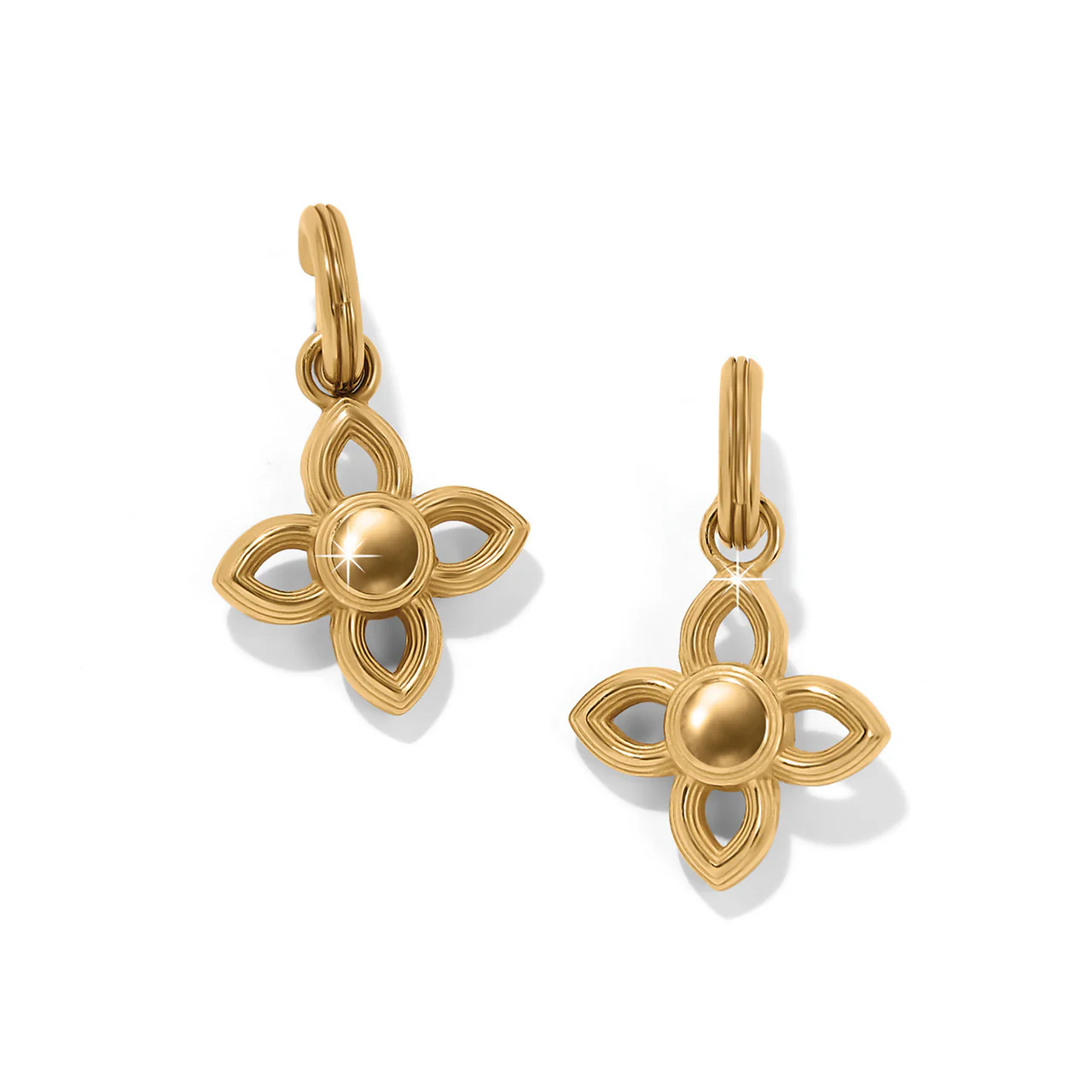 Brighton Venetian Gems Flower Reversible Post Drop Earrings - Image 2