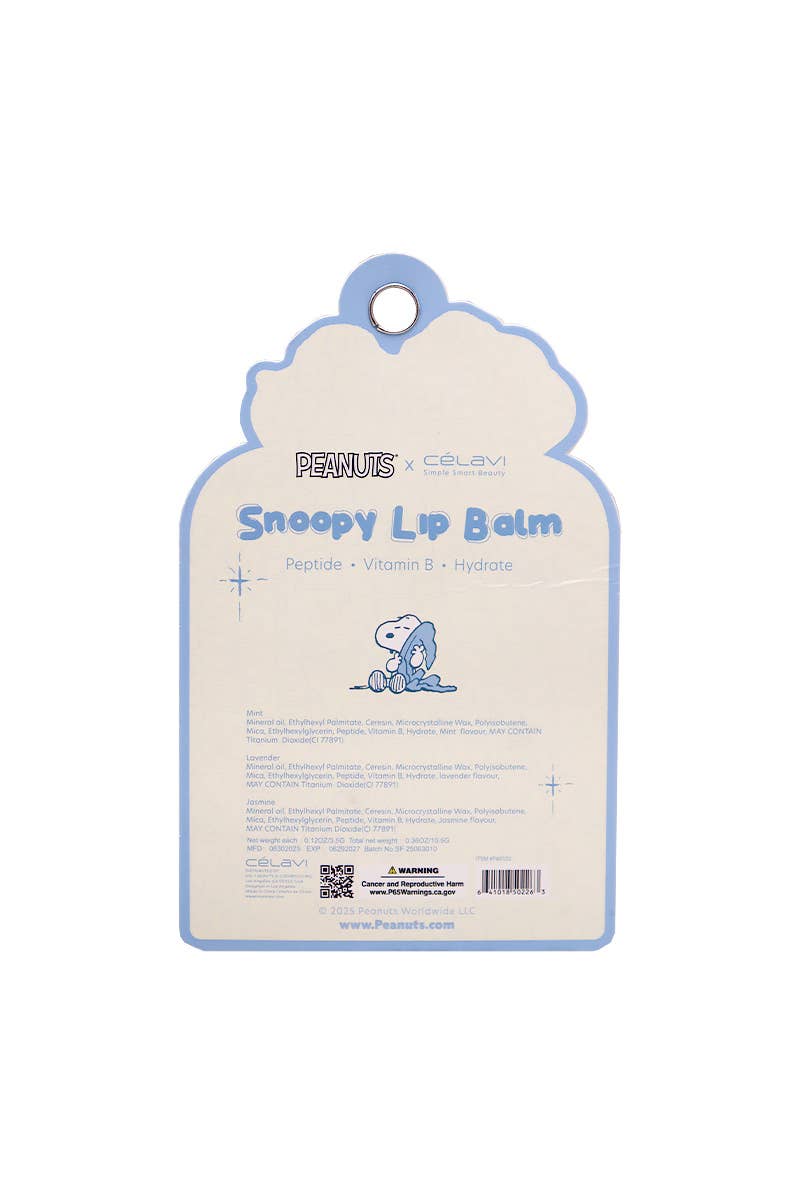 Celavi x Peanuts Snoopy Lip Balm Set - Image 3