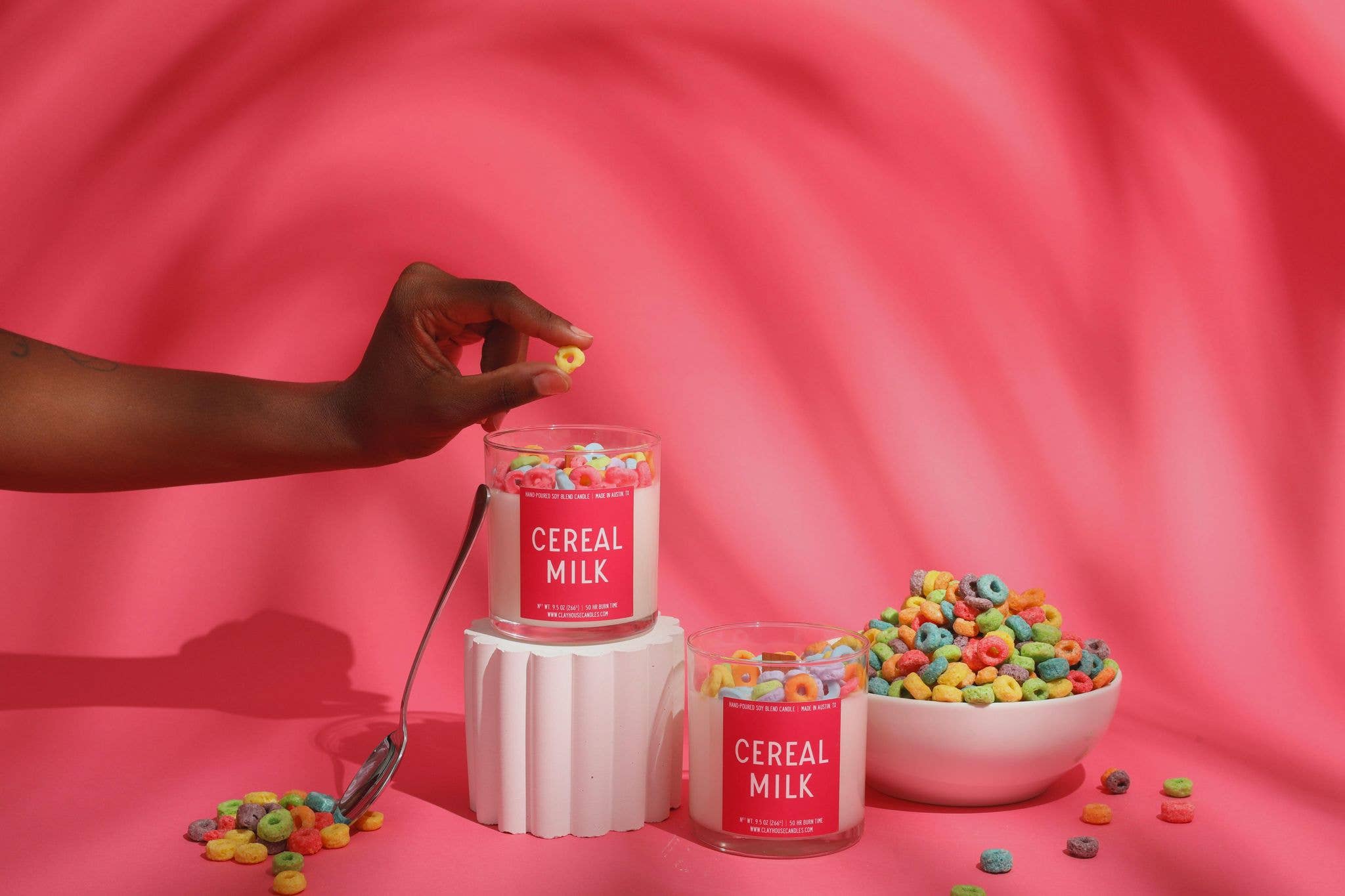 Clayhouse Candles Cereal Milk Candle - Image 3