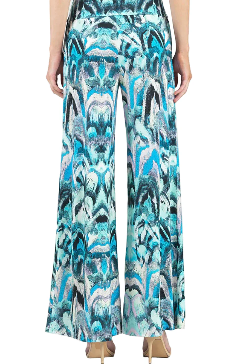 Clara Sun Woo Multi  print Palazzo Pant (LPTP60) - Image 2