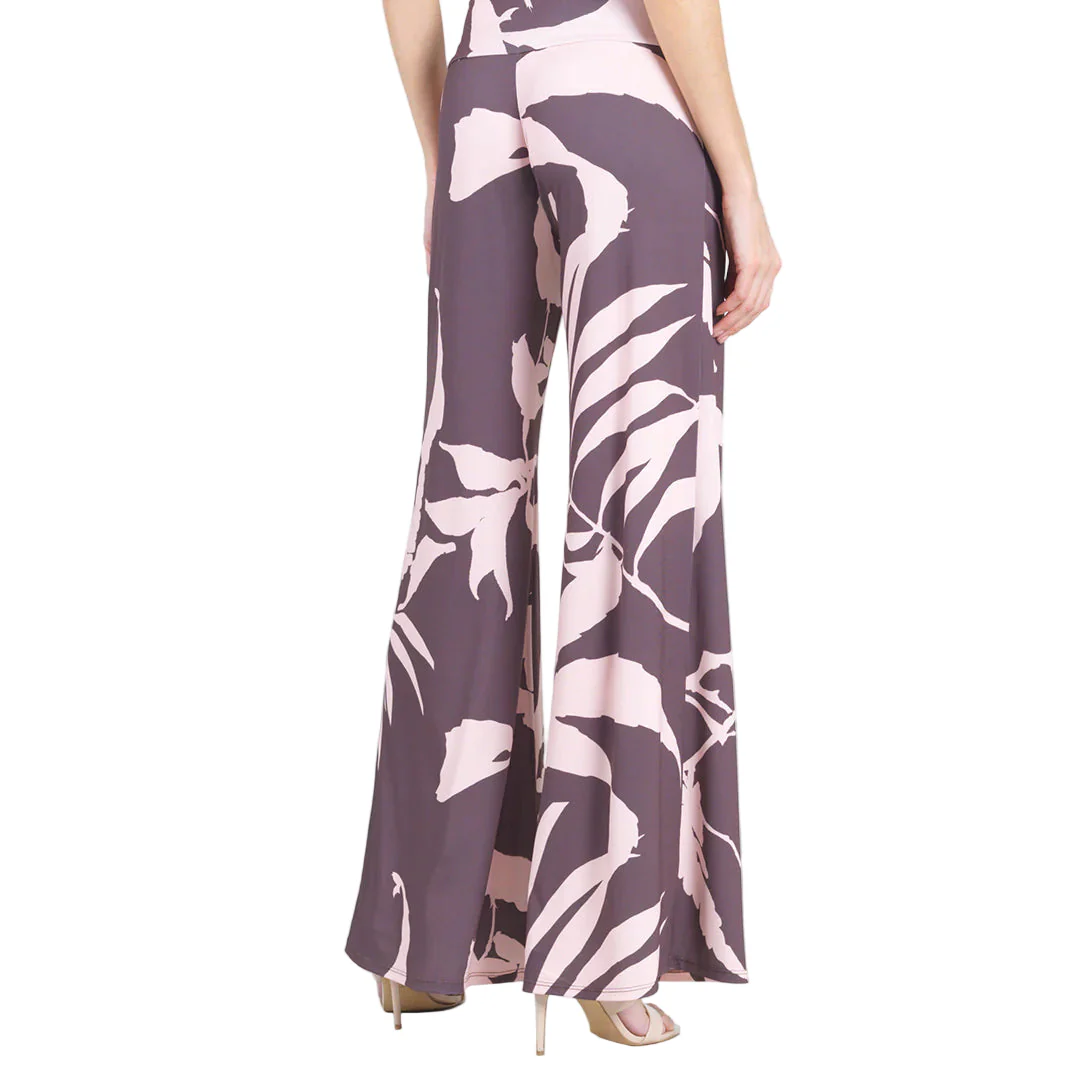Clara Sun Woo Floral Print Palazzo Pant (LPTP36)(PinkCoco) - Image 2