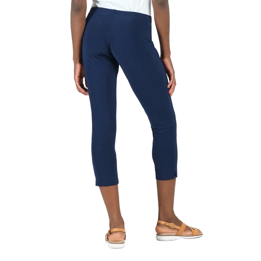Clara Sun Woo Knit Capri (CP1)(Navy) - Image 2