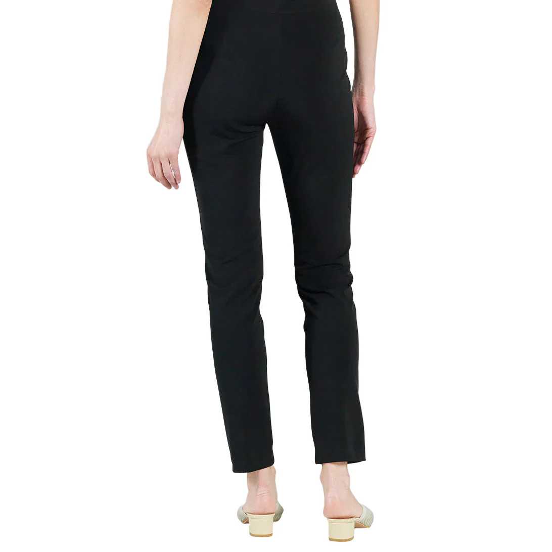 Clara Sun Woo Medium Weight Knit Straight leg Pant (3PT)(Black ) - Image 2