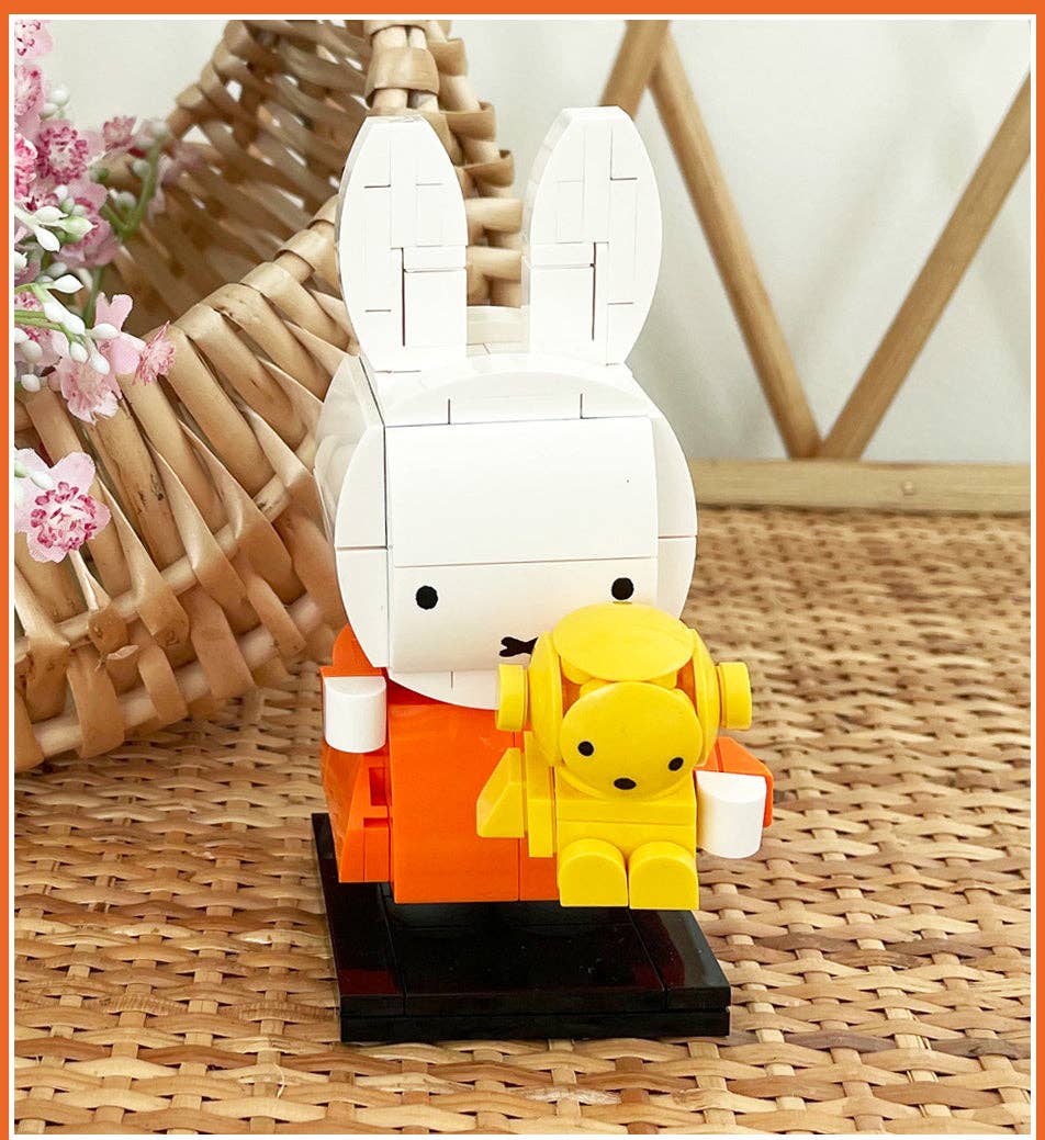 COCOTI Miffy Brick Figure with Teddy – Mini Block Set - Image 5