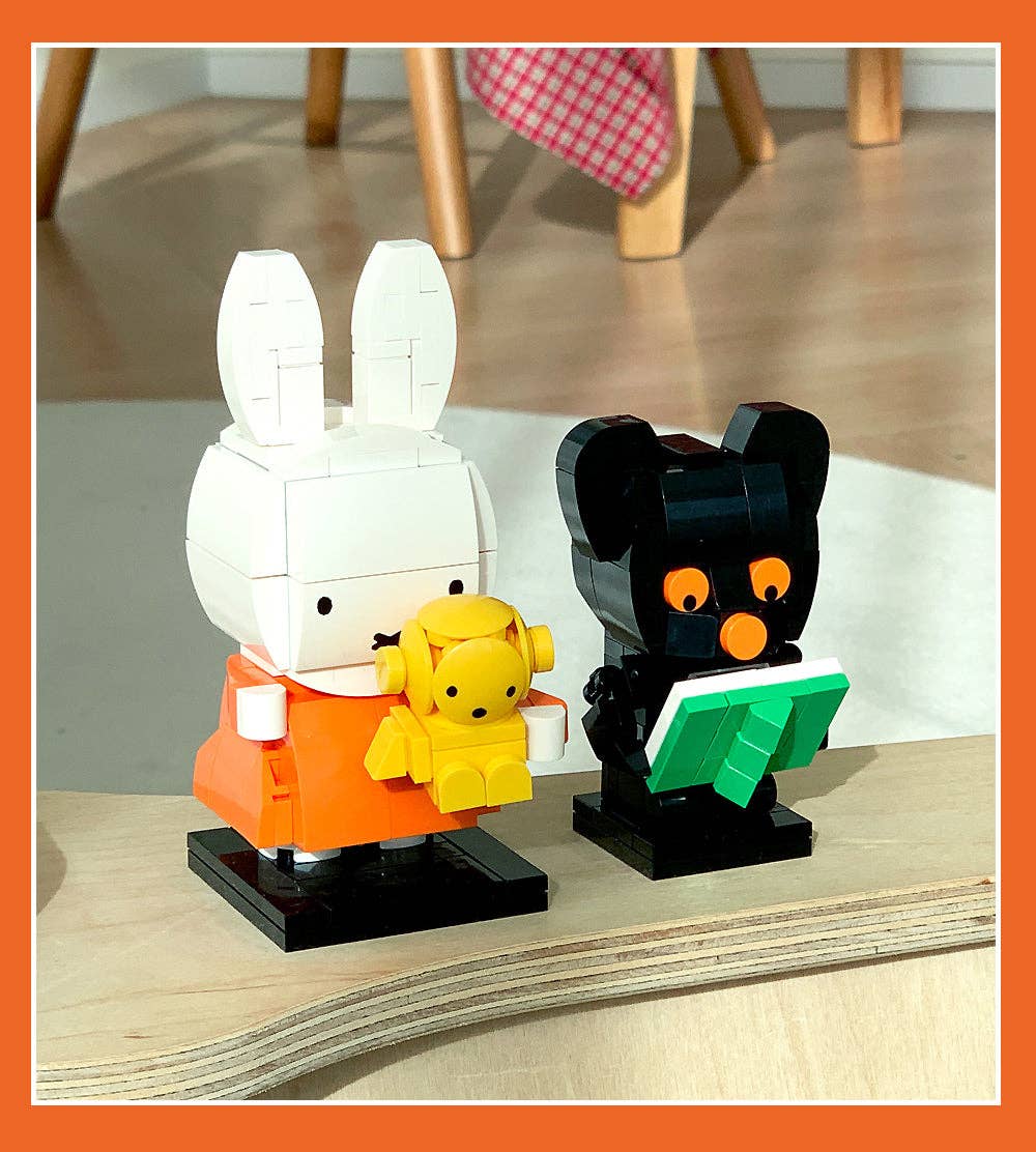 COCOTI Miffy Brick Figure with Teddy – Mini Block Set - Image 6