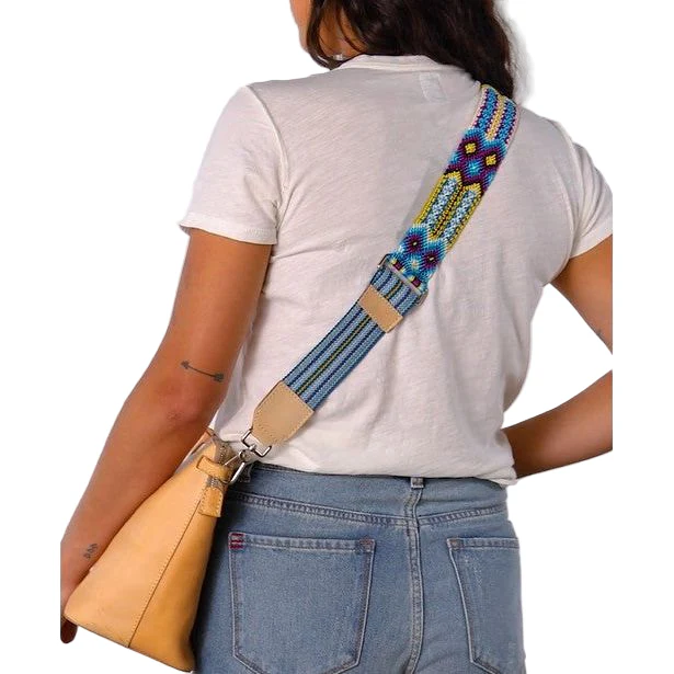 Consuela Bluberry Wide Woven Shoulder Strap - Image 2