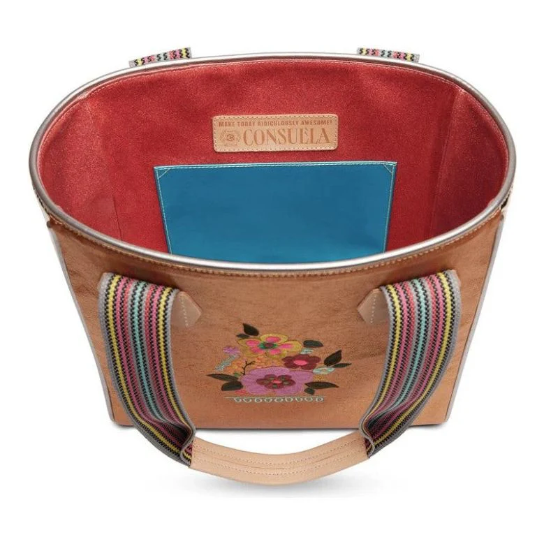 Consuela Bronzed Classic Tote - Image 4