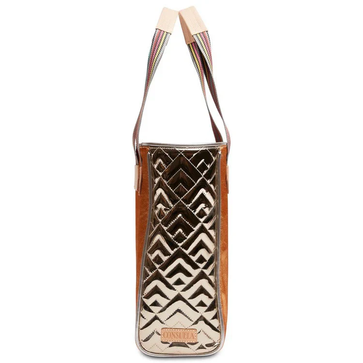 Consuela Bronzed Classic Tote - Image 5