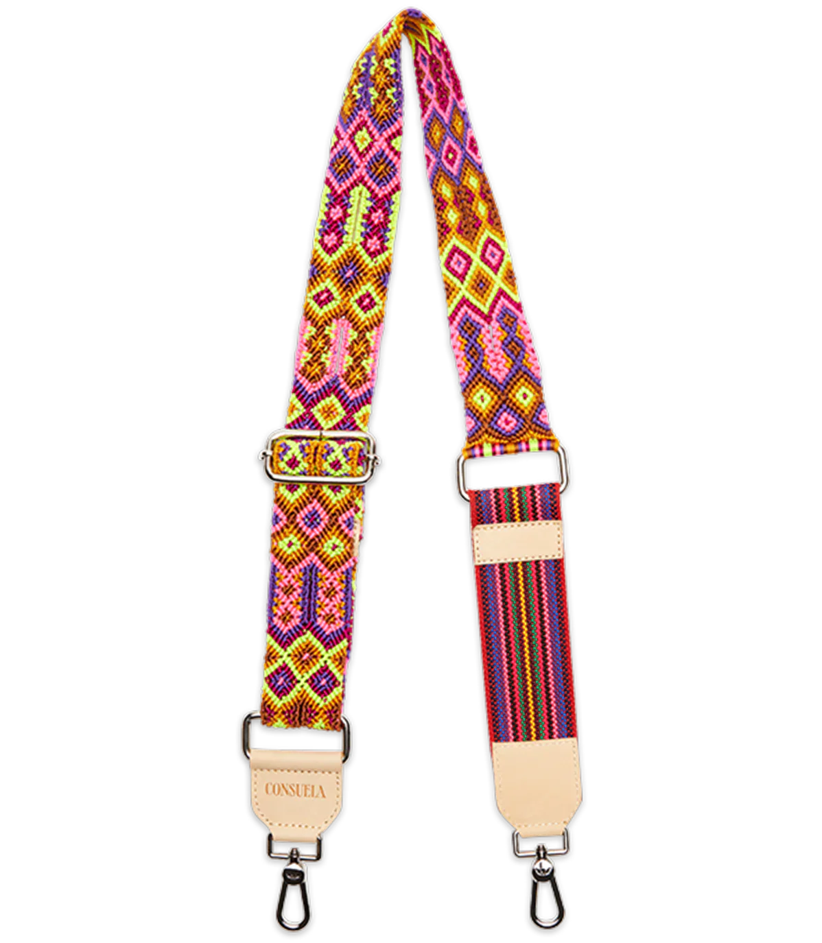 Consuela Bubbles Friendship Bracelet Wide Woven Crossbody Strap (XBSP2094BBLEOS) - Image 2