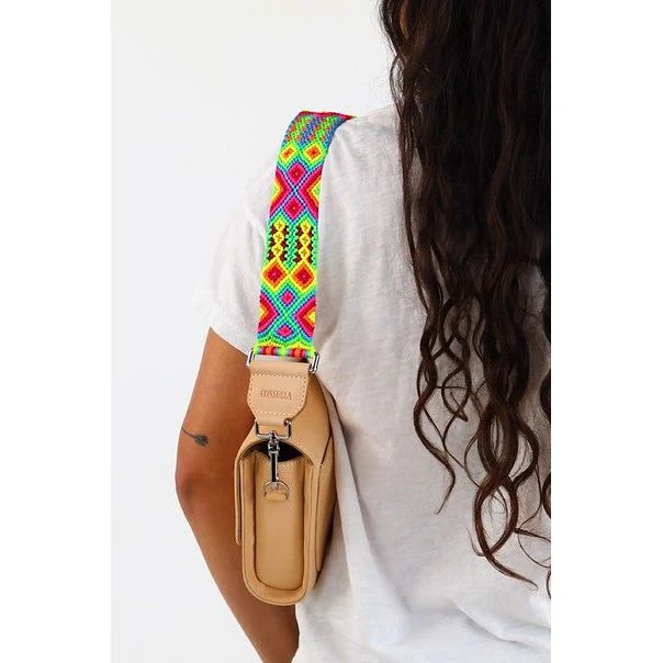 Consuela Mai Tai Wide Woven Shoulder Strap - Image 2