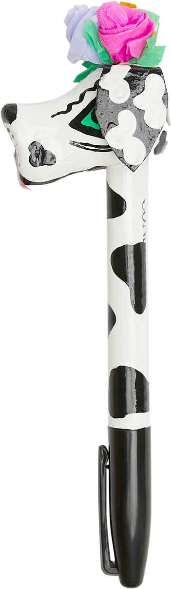 Consuela Hand Painted Paper Mache Top Markers (Multiple Styles-Colors May Vary From Photo) - Image 5