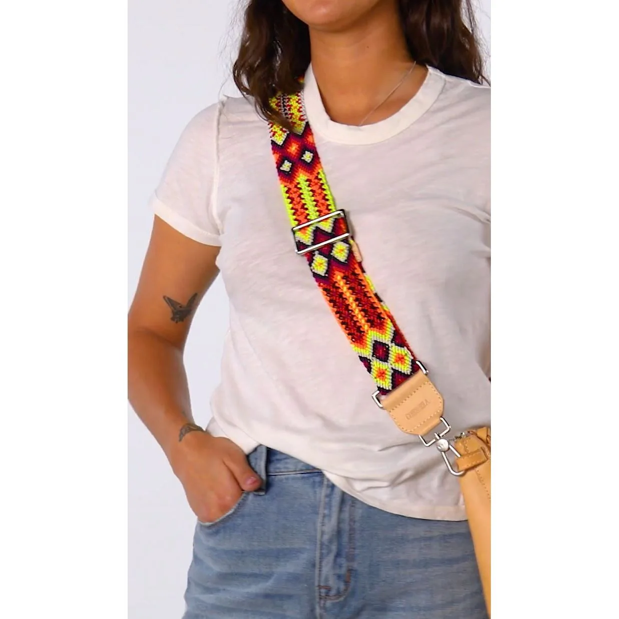 Consuela Sunrise Woven Crossbody Strap - Image 2