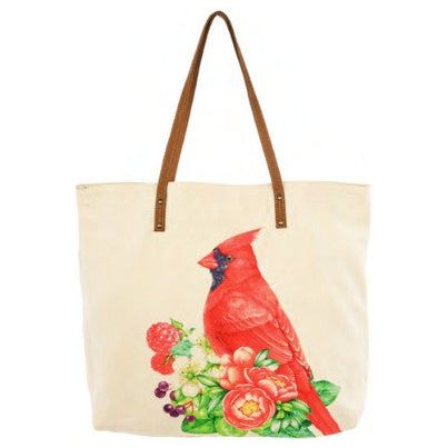 Cott N Curls Cardinal Blossom Tote - Image 4