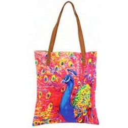 Cott N Curls Crimson Peacock Bookbag - Image 4