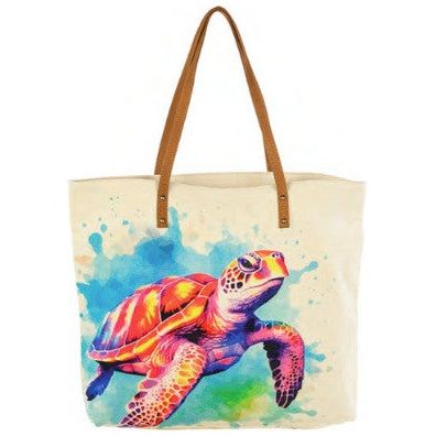 Cott N Curls Seabound Turtle Tote - Image 4