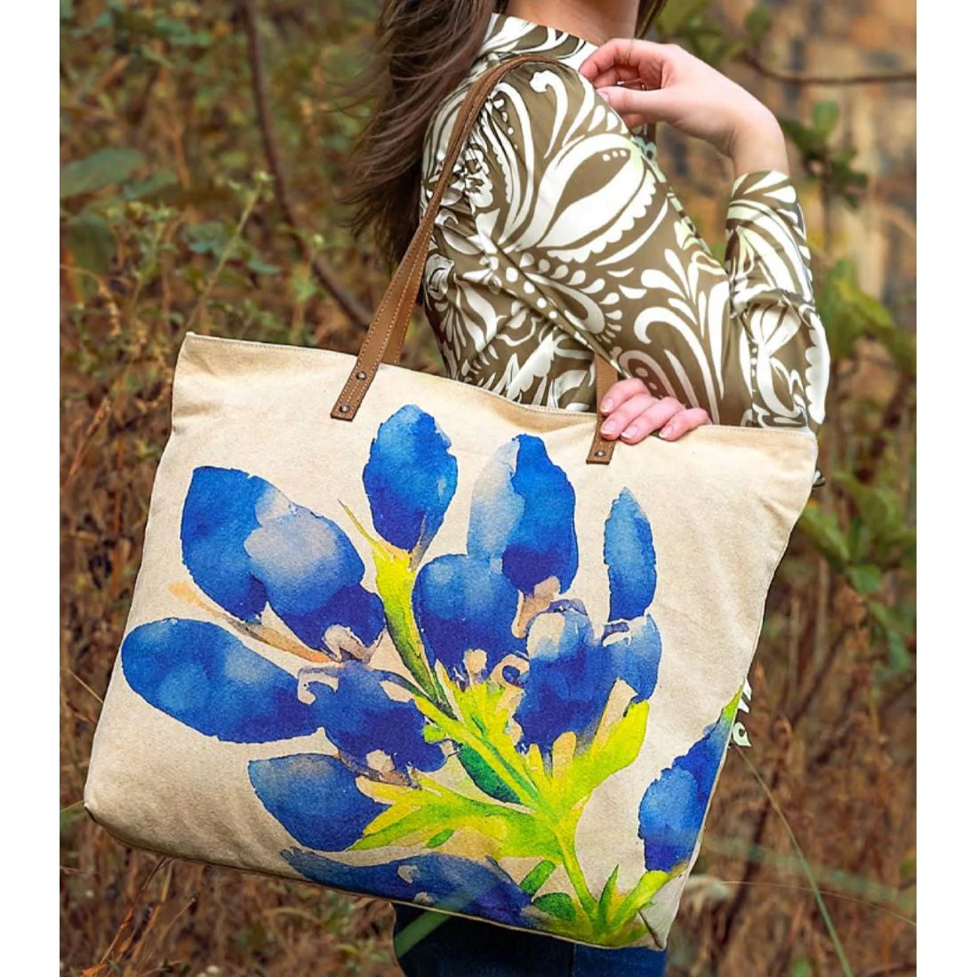 Cott N Curls Bluebonnet Tote (801448) - Image 4