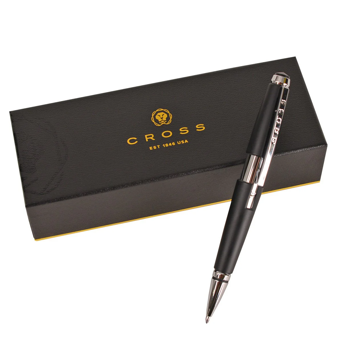 Cross Edge Series University of Texas Black Rollerball Pen (CP10) - Image 2
