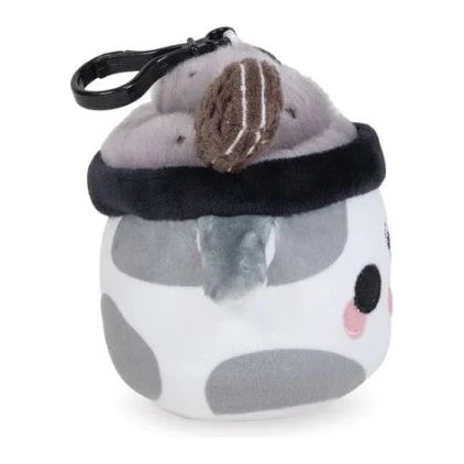 Cuddle Barn Mini Black Sesame Mooshake Clip - Image 3