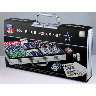 Dallas Cowboy 300 Piece Poker Set (DAC3153) - Image 4