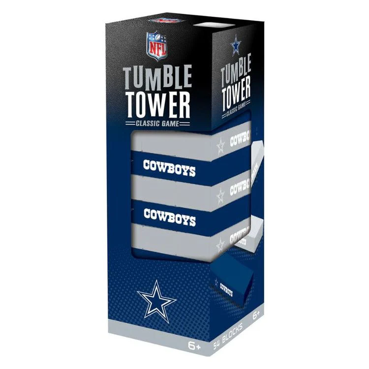 Dallas Cowboys Tumble Tower Game (DAC3260) - Image 3