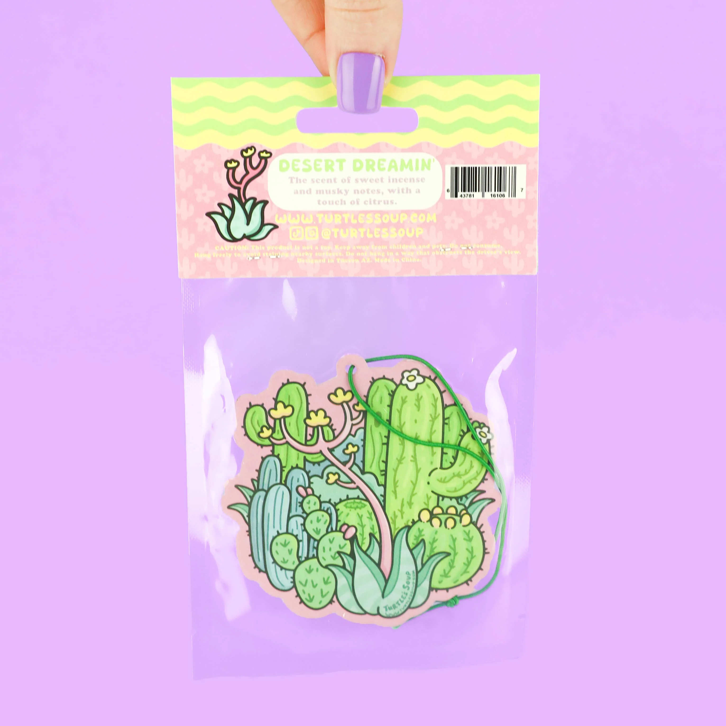 Desert Garden Car Vehicle Scented Air Freshener - Image 2