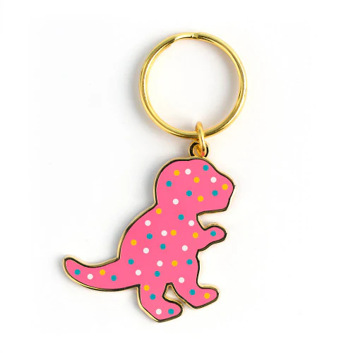 Dino Cookie Keychain (LUX K09) - Image 2