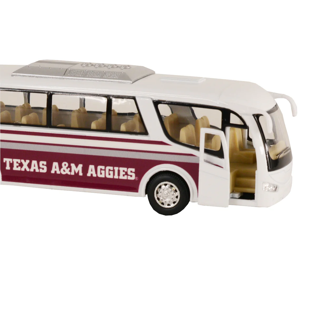 Toy Die-Cast Collegiate Coach Bus - Image 6