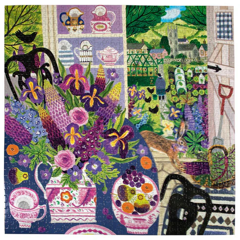 eeBoo Lavender Kitchen 1000 Piece Puzzle - Image 3